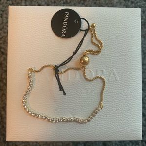 Pandora sliding tennis bracelet